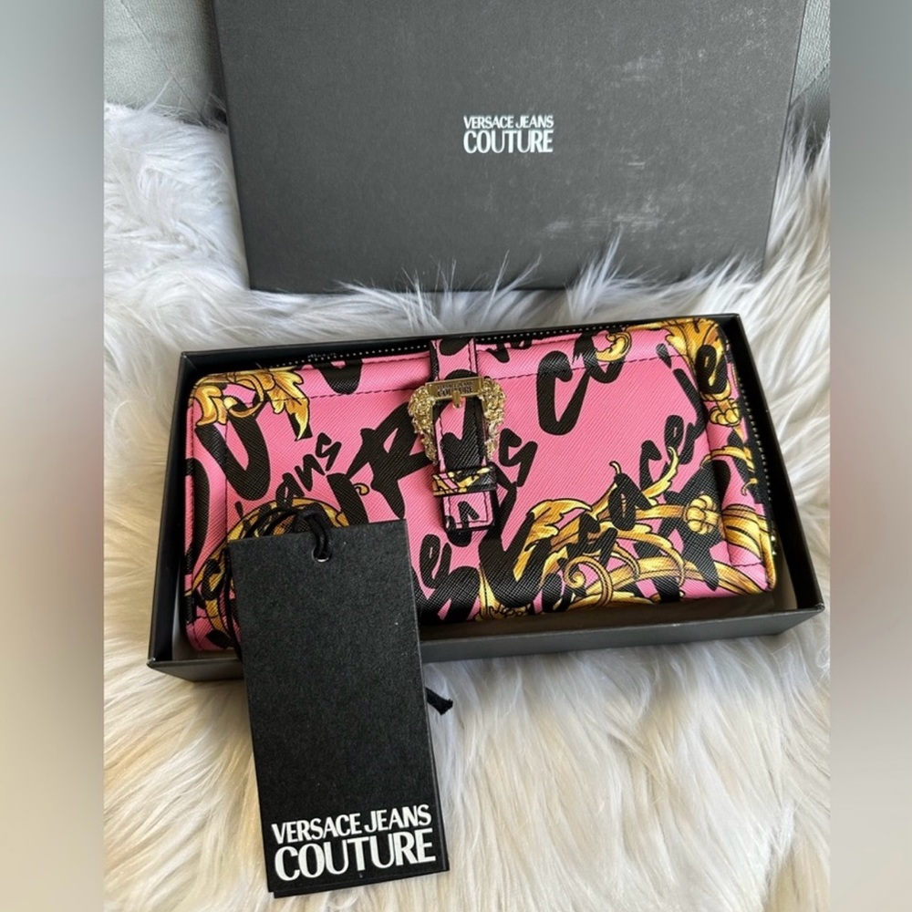 Pink VERSACE Couture Wallet - Picture 5 of 14